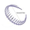 For Women Headwear Hair Comb Toothed Hair Band Hair Accessories Korean Style Hairband Wave Headband