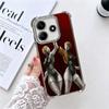 Atomic Heart Game Plating Phone Case For Xiaomi Redmi Note 14 15 Pro Plus 13 12 11 11S 11T 10 9S 9 5G Anti-Fall Airabag Cover