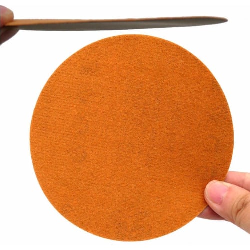 DUOLEIMI Waterproof Sandpaper, Round Sandpaper for Sanders, Made of Latex Paper, Durable, Mirror Polishing, Glossy Finish, 125mm, 16-Pack (2 of Each: