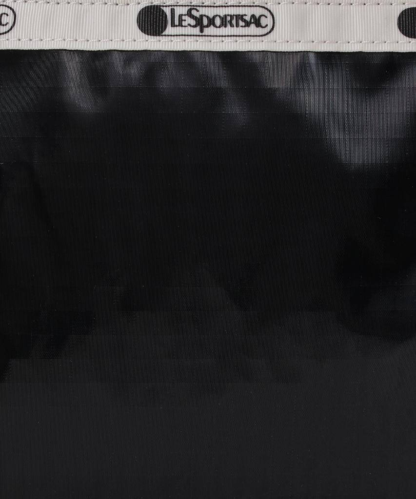 LeSportsac Shoulder Bag CITY DRAWSTRING BAG Uptown Black 2 [Official] E/W /1084 Women's Shine/Black