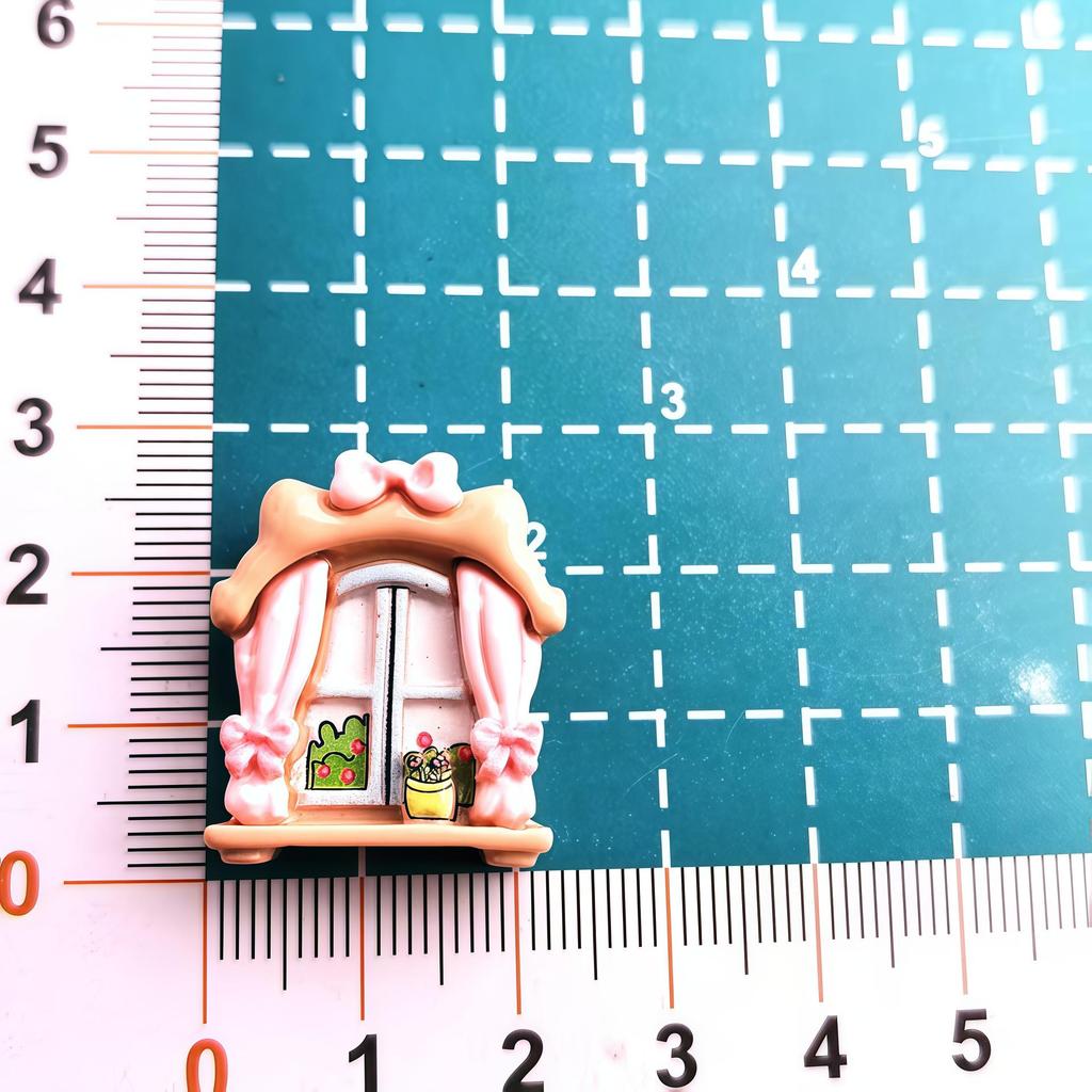Resin Food Toy Bread DIY Hairpin & Dollhouse Ornaments Perler Beads Keychain Accessories