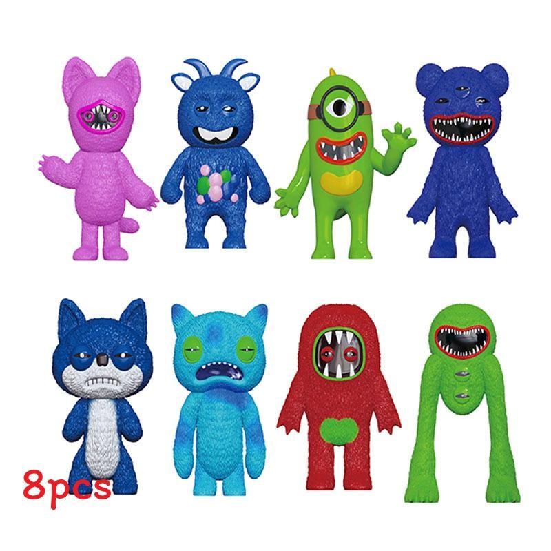 

ПВХ Фигурка Fuggler Настольная Модель Набор с Демонстрацией Зубов для Коллекционеров и Поклонников И