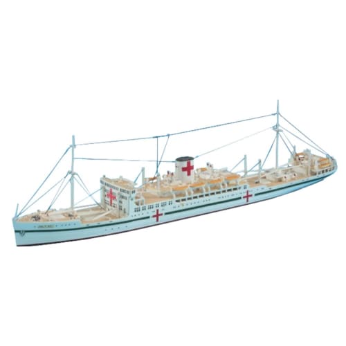 

Hasegawa 1/700 Waterline Series Japanese Navy Special Hospital Ship Hikawa Maru Plastic Model 502