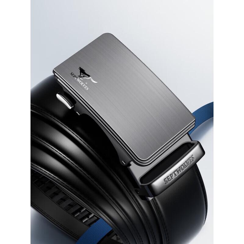 SEPTWOLVES Men s Automatic Buckle Leather Belt