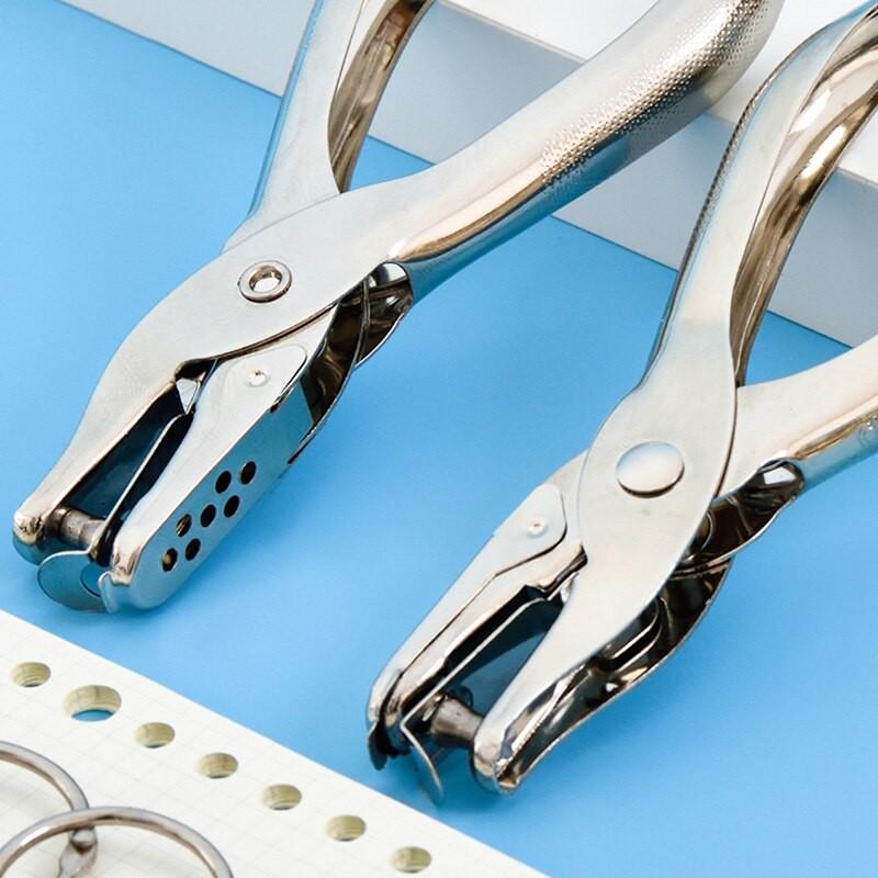 6mm Single Hole Punching Machine Punching Pliers Capacity 16mm Throat Depth Stationery Manual Book