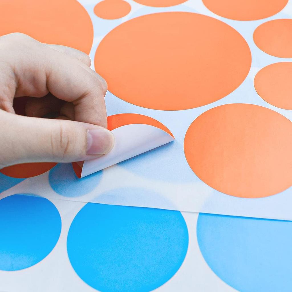5/10/15Pieces Dot wall sticker decoration PVC sticker set suitable for wall sticker decoration in rooms, bedrooms, gaming rooms