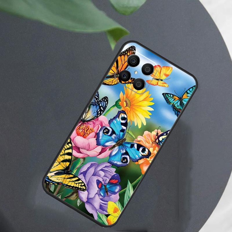 Butterfly Case For Honor Magic 5 6 7 8 Pro Cover For Honor 400 200 50 70 90 Lite X8a X8b X9a X9b X9c