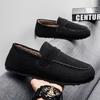 Winter Men's Shoes Velvet Warm Beanie Shoes High Quality Driving Shoes