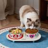 The Cat Bowl Is Not Easy To Tip Over and Prevents Spillage Outside. It Is A Pet Stainless Steel Feeding Bowl and A Pet Bowl.
