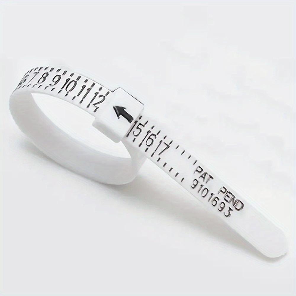 1pc Ring Sizer Gauge Tool Finger Measuring Instrument for Jewelry Sizing Portable & Precise For Jewelry Making & Shopping