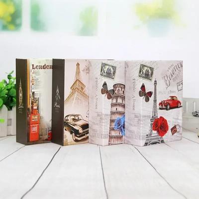 Family 6 Inch 100 Photos 4R Image Art Photo Albums Interstitial Album Classic Retro Photo Album Collection Home Decoration