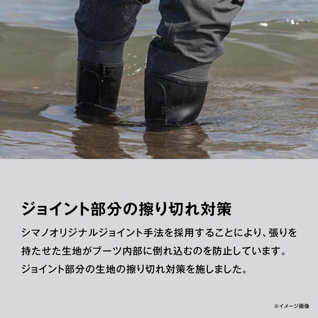 DS4 Chest Radial XL [Shimano] Waders, High, Sole, FF-042X, Charcoal,