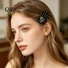 Daily Wear Hairpin 2Pcs Gothic Dark Style Hairpins, Hair Pins for Bangs, Skeleton Photography Accessory Hand Bone Clips Halloween Cosplay Props