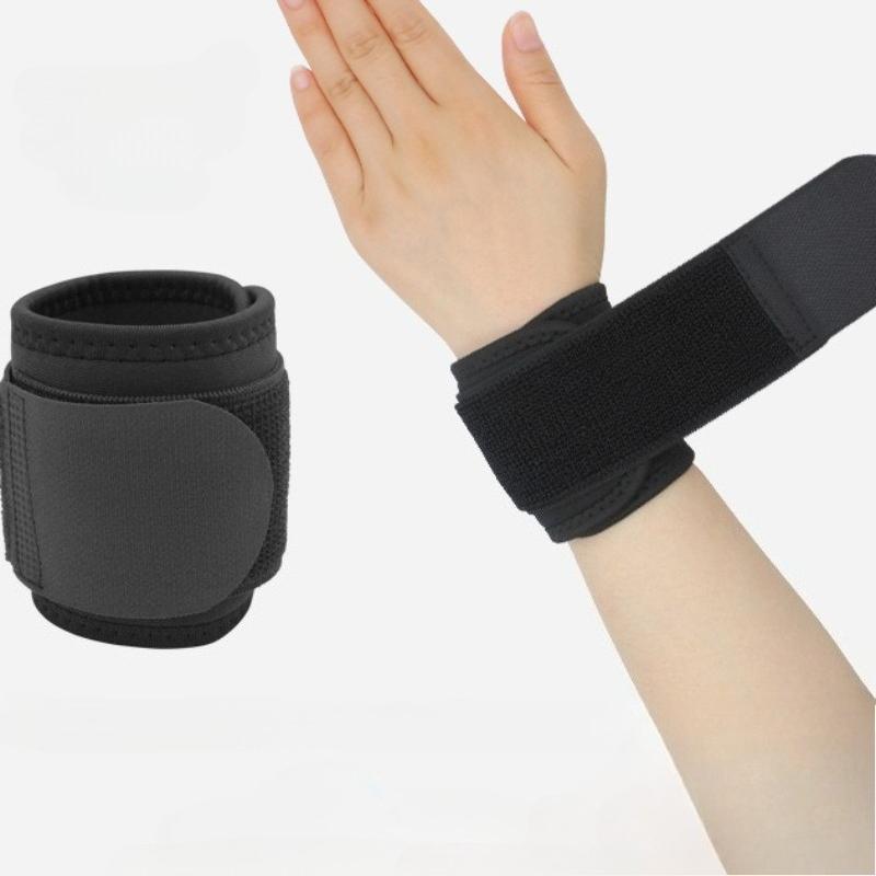 1pc Compression Wrist Support Wristband Unisex Women Men Gym Workout Wrist Protector Brace Adjustable Bandage Wrist Band Strap