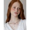 Rose Toggle Pearl Necklace Nz2124