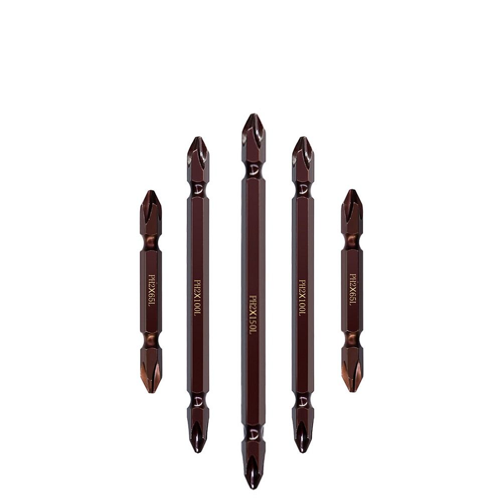 

Magnetic PH2 Screwdriver Bit Double Head Electric Screwdriver Bits Power Tools Accessories 250mm