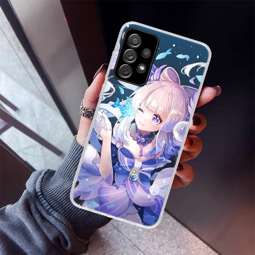 Genshin Impact Sangonomiya Kokomi Phone Case For Samsung Galaxy A17 A57 A37 A16 A26 A36 A56 A15 A25 A35 A55 A14 A13 A54 A53 A34