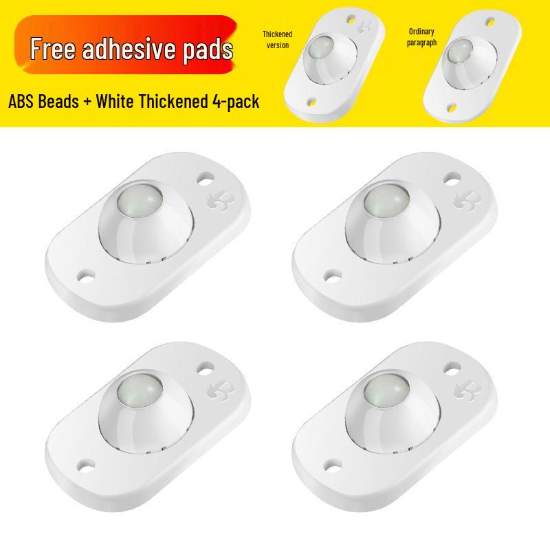 Heavy-Duty No-Punch Small Ball Caster Wheels for Furniture