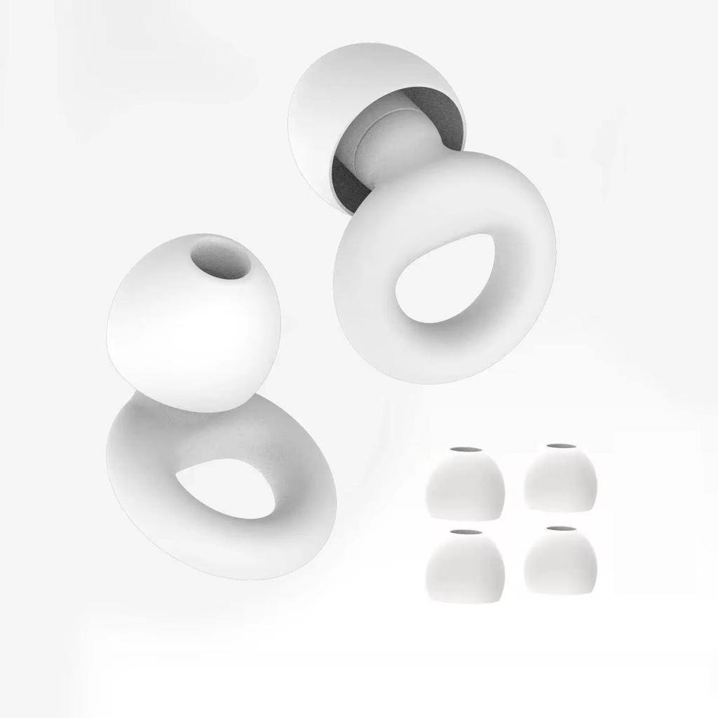1-10 Sets Soft Silicone Earplugs Reusable Ear Plugs For Sleeping Swimming Waterproof Noise Reduction Work Study Travel Daily Use