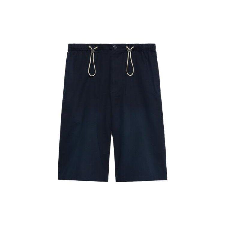 Gucci SS23 Casual Shorts Men's Marine Blue 740387-ZAMYQ-4265