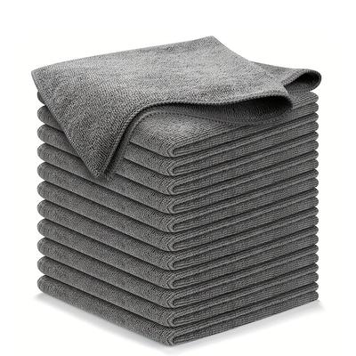 Microfiber Cleaning Cloth, High Performance Ultra Absorbent Towels, Weave Grime Liquid For Streak-Free Mirror Shine Car Washing Cloth And Applicator
