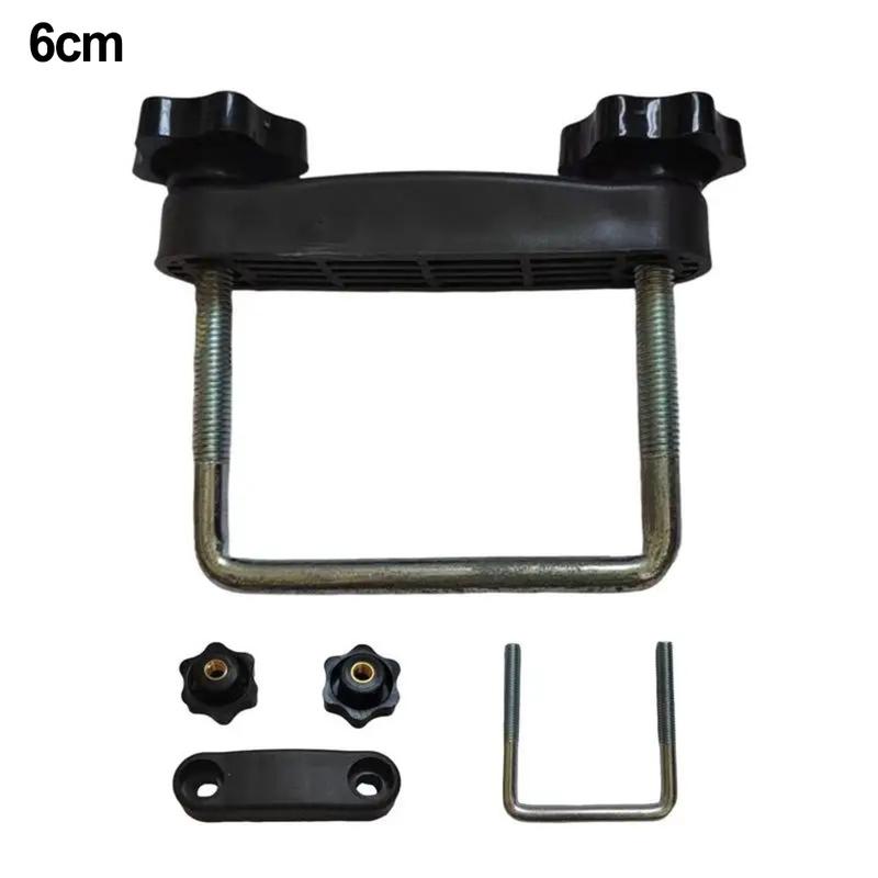 6/8CM Dachträgerklemmen Dachbox U-Bügelklemme Mit Sicherungsmutter Abnehmbare Stange U-Bügelschellen Montagezubehör
