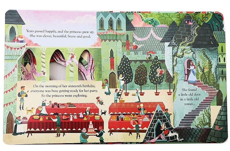Usborne Książka angielska 4 tomy Peep Inside a Fairy Tale Zestaw pudełkowy Peep Inside a Fairy Tale Zestaw pudełkowy