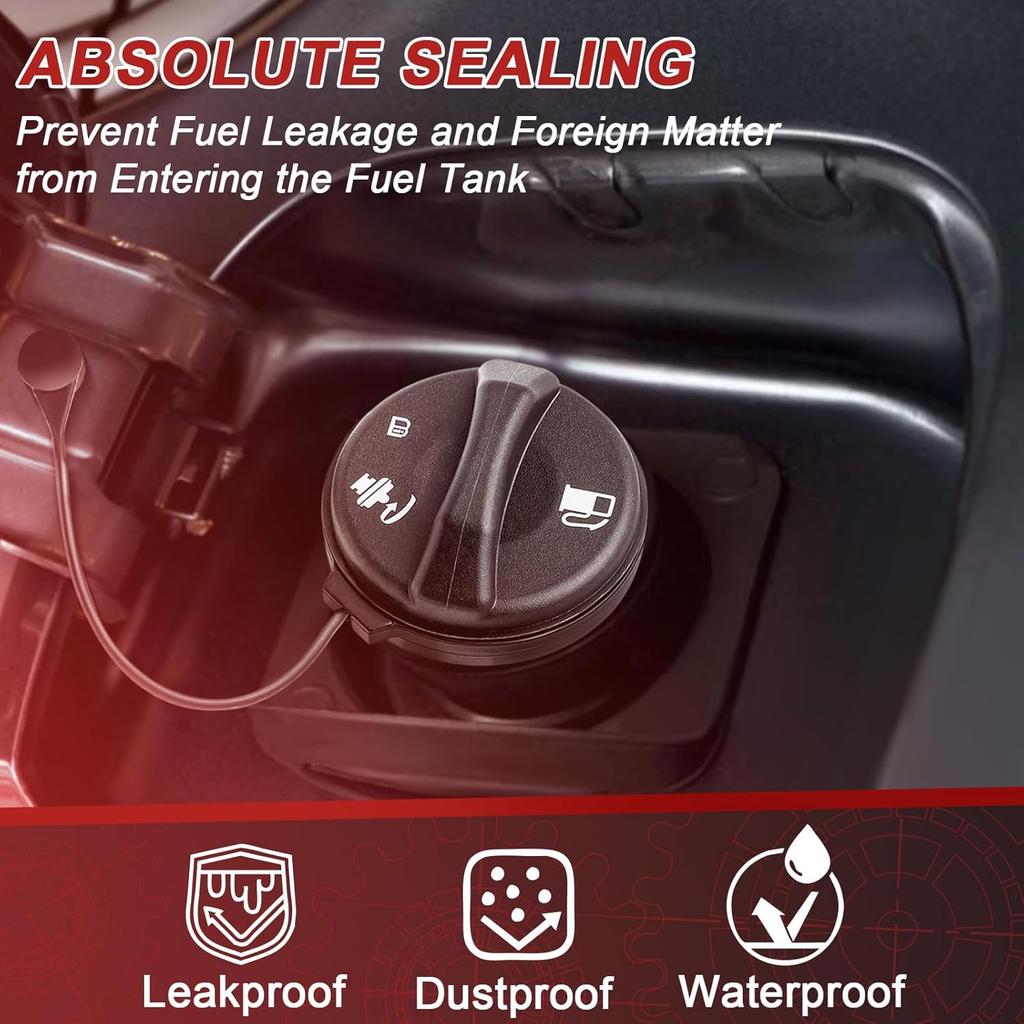 Gas Cap Fuel Cap GT261 for Buick LeSabre Park Avenue Cadillac DeVille Eldorado Chevy Cavalier Blazer Camaro Malibu S10 GMC Jimmy Sonoma Oldsmobile