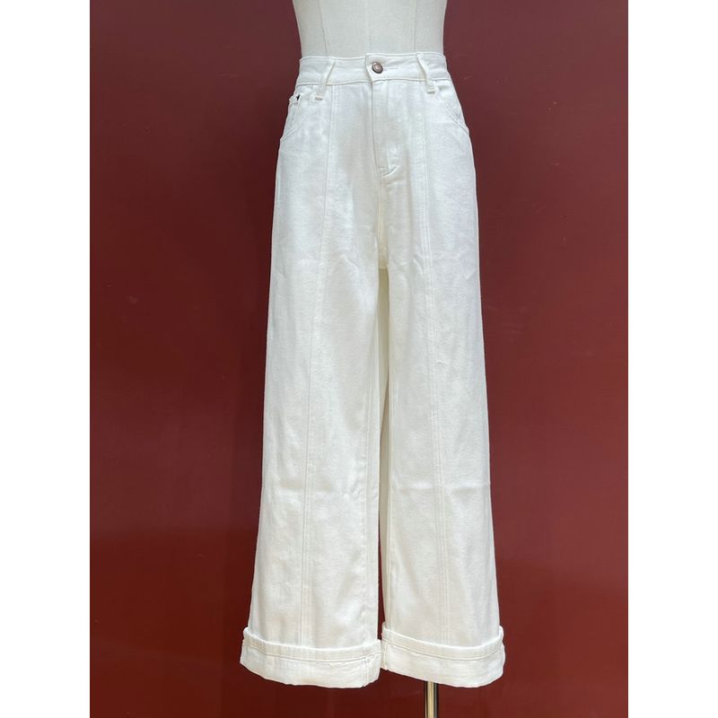 

Fall 2024 New Arrival Heavy Weight Recommend Small Exclusive Easiest for Match Fancy Straight-Leg Pants Work Clothing Casual Pants Second color S