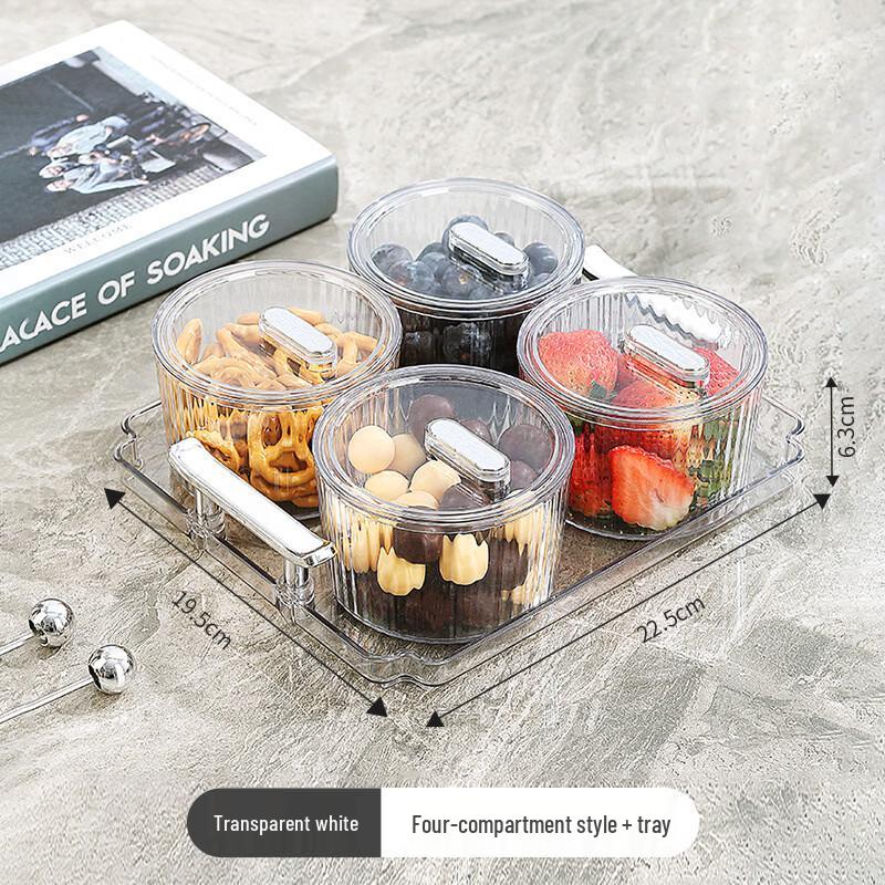 ZISIZ Divided Snack and Candy Platter