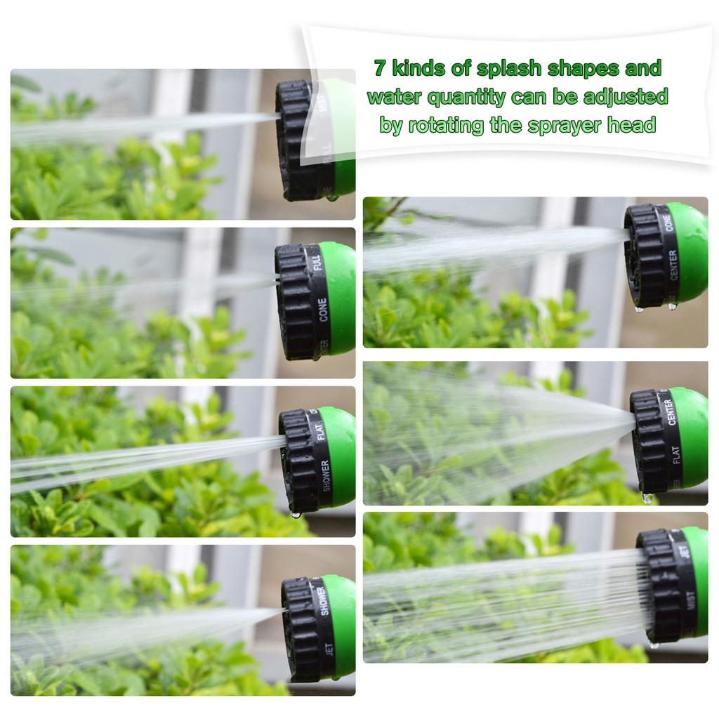 Garden Hoses for Outdoors 50 Feet Expandable Water Hose Flexible Lawn Hose with Connector for Car Washing Garden Watering