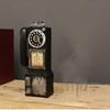 Wall-Mounted Pay Phone In American Country Style, Retro Booth Model, Decorative Element