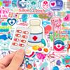 50 Stickers, Injections, Nurses, Medical Children, Picture Recognition, Baby Enlightenment, Decorative Stickers, Repeated Waterproof Stickers