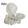 One-piece Molded Tray 3D Printed Shell Jewelry Tray, Decorative Desktop Storage Organizer for Dressing Trinket Dish Table, Opening Rings Earrings And