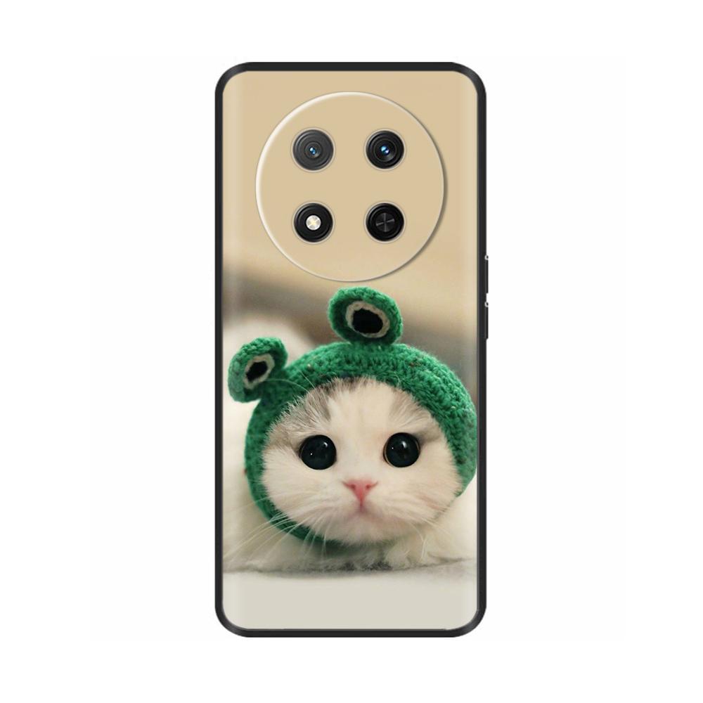 For Honor X9C Case Magic 7 Lite Cartoon Soft Liquid Silicone Phone Casing For Honor Magic7 Lite HonorX9C Protection Back Cover