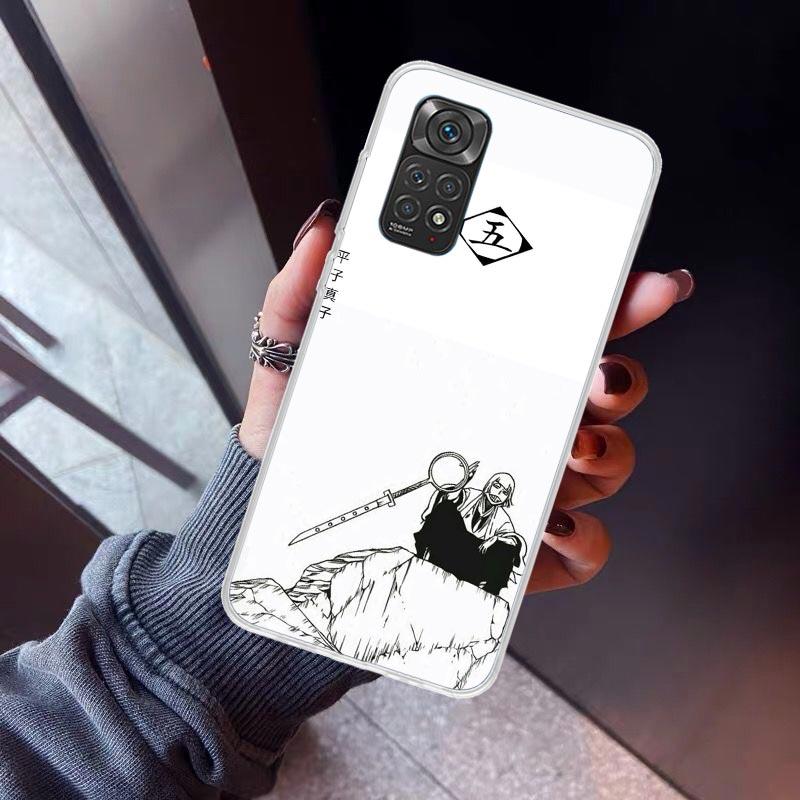 Bleach Shinji Hirako Phone Case for Xiaomi Redmi Note 15 14 14S 13 12 12S 11 Pro Plus 11E 11T 11S 10S 5G Soft Cover Fundas Redmi