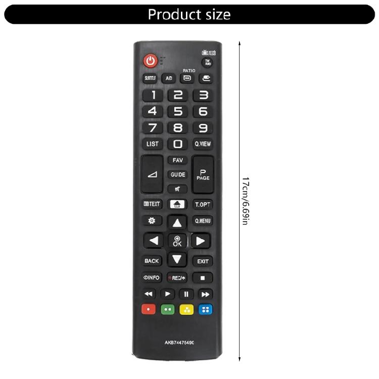 AKB74475490 Remote Control Replacement for 32LH510U 32LH513/519U 32LH530V 43LH510/513/541V 49LH513/520/541V Televisions