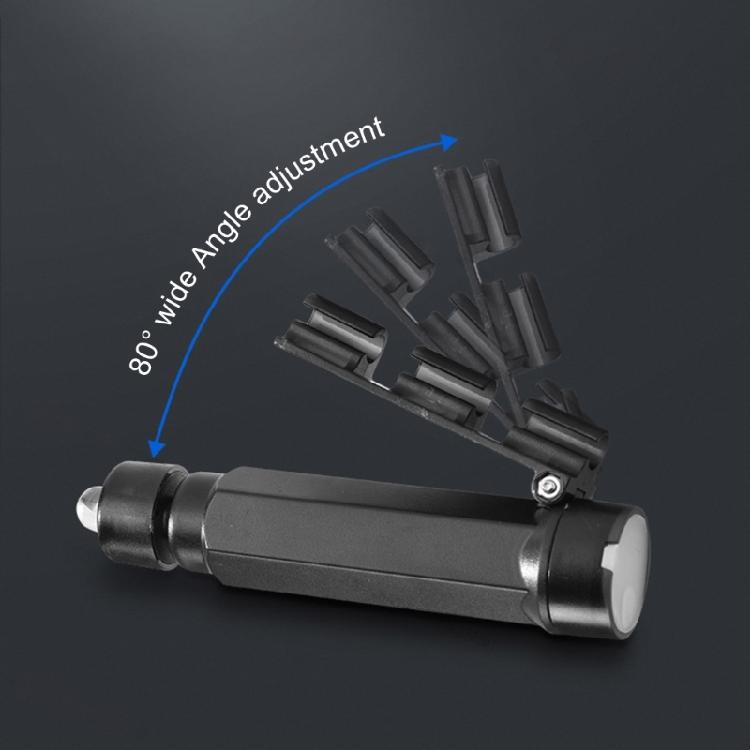 Fishing Rod Light 2 Gear Brightness Adjustable Bridge Raft Light Rechargeable Raft Fishing Light Rod Tip Fishing Light