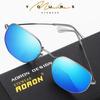 AORON Polarized Men Sunglasses Classic Pilot Driving Sun Glasses Metal Frame Mirror Lens Sunglasses Gifts