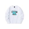 Anta Basketball Series Letter Round Neck Pullover Fleece Sweatshirt Men Sweatshirt Pure-White 152341721-1