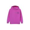 Li Ning X Disney Toy Story Collaboration Strawberry Bear Series Fleece Loose Pullover Hoodie Women Hoodies Rose-Purple AWDR760-2