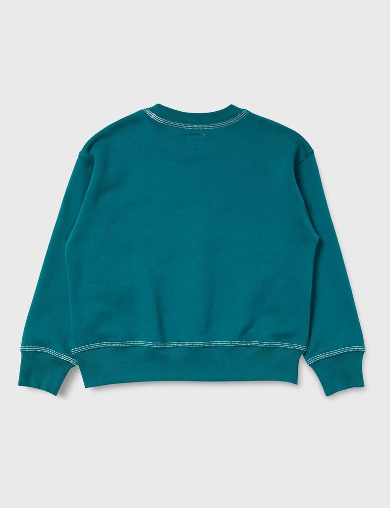 Lee Work Denim Pocket Sizes Sweatshirt, Kids' Green, 110-150cm