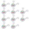 10pcs LED Camping Rope Hanging Light Outdoor Silicone Camp Tent String Rope Warning LightsFull Colour