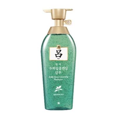 Ryo Chung Ah Kopfhaut-Tiefenreinigungsshampoo 550 ml (Talgkontrollpflege/Schuppenpflege/Für fettige Kopfhaut)