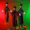 Halloweenska dekorácia rekvizity závesné s kapucňou strašidelný dom izba párty trik záves na dvere