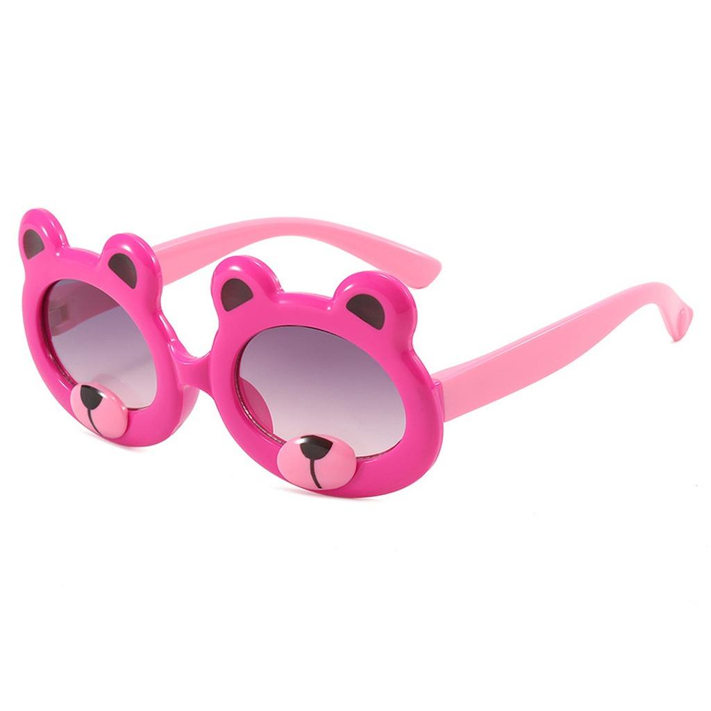 Cute Bear Kids Sunglasses Cartoon Animal Child Sun Glasses Outdoor Beach Eyewear Boys Girls Shades Baby Eye Protection Shades
