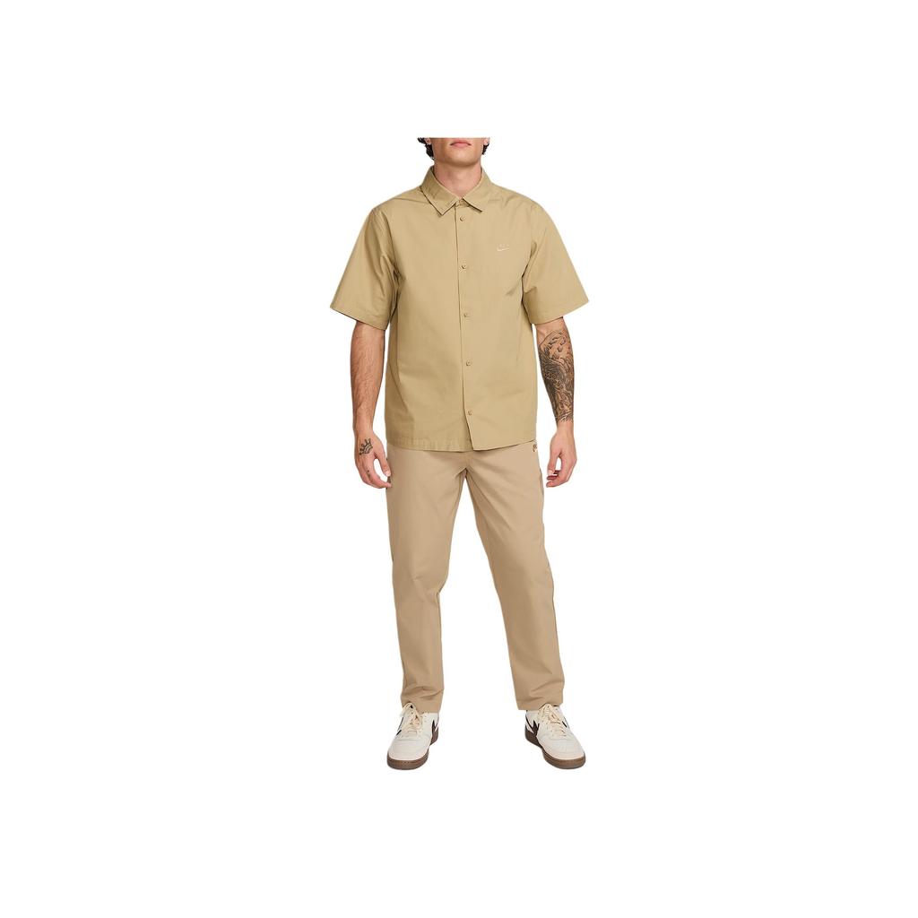 New Nike Club Men's Short Sleeve Button Down Shirt HJ2029-297