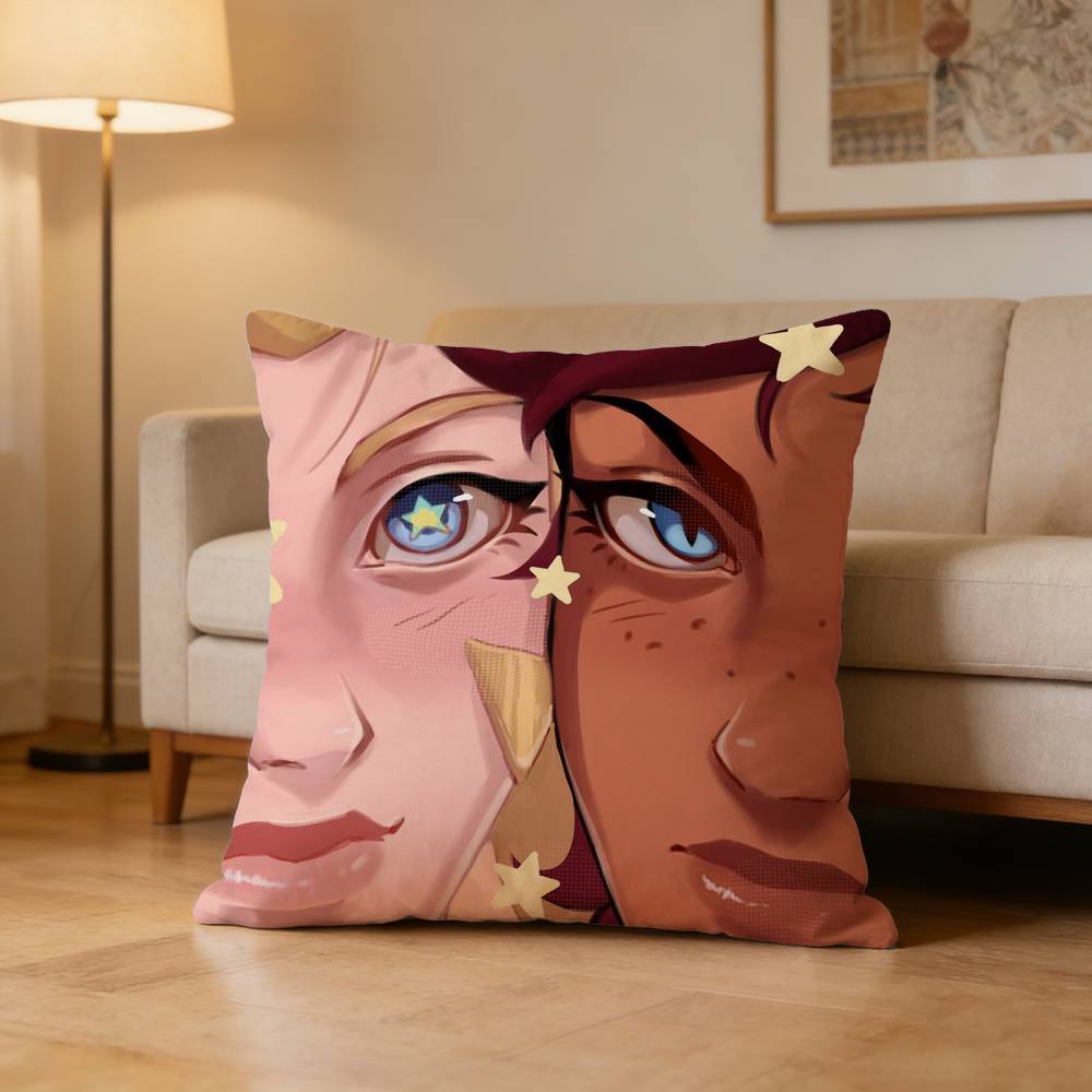 CCatradora Shera Vintage Pillow Case for Sofa Living Room Home Office Decor Protective Cover