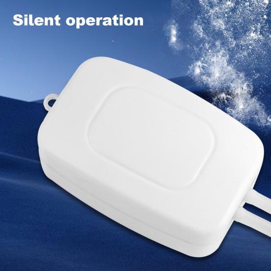 Mini Aquarium Air Pump Silent Energy Efficient Fish Tank Accessories Compact Portable USB Charging Oxygen Pump for Home Outdoor Fishing Oxygen Supply