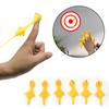 12/24pcs Fun Soft Plastic Finger Catapult Chicken Game Kids Birthday Party Gift School Gift Prize Pack Toys